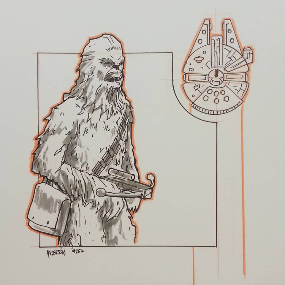 300 Days of Star Wars - Anderson Chewbacca