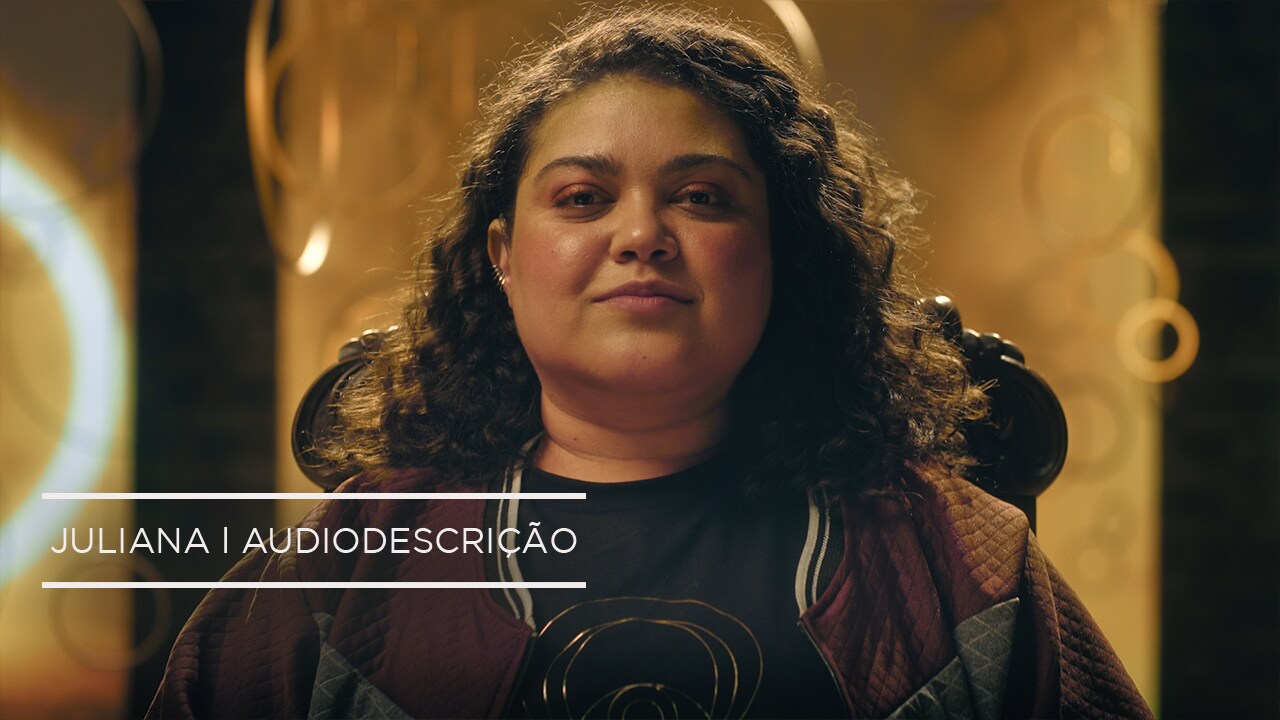 VOZES DA DIVERSIDADE | JULIANA | MAKKARI | ÁUDIODESCRIÇÃO