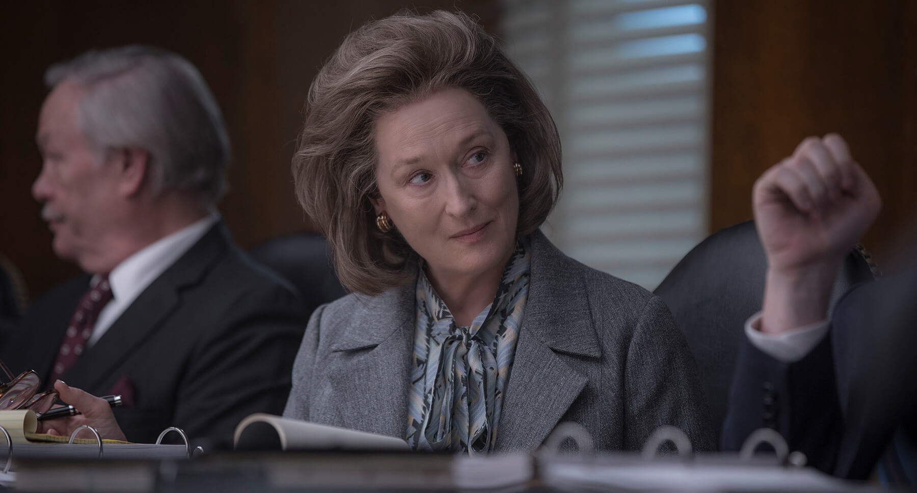 Actress Meryl Streep as Kay Graham in "The Post"