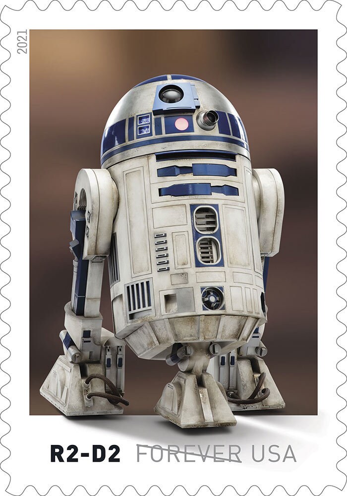 Star Wars stamps - R2-D2