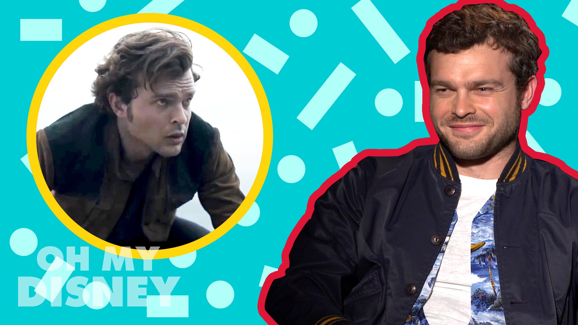 Alden Ehrenreich on Becoming Han Solo | Oh My Disney Show by Oh My Disney
