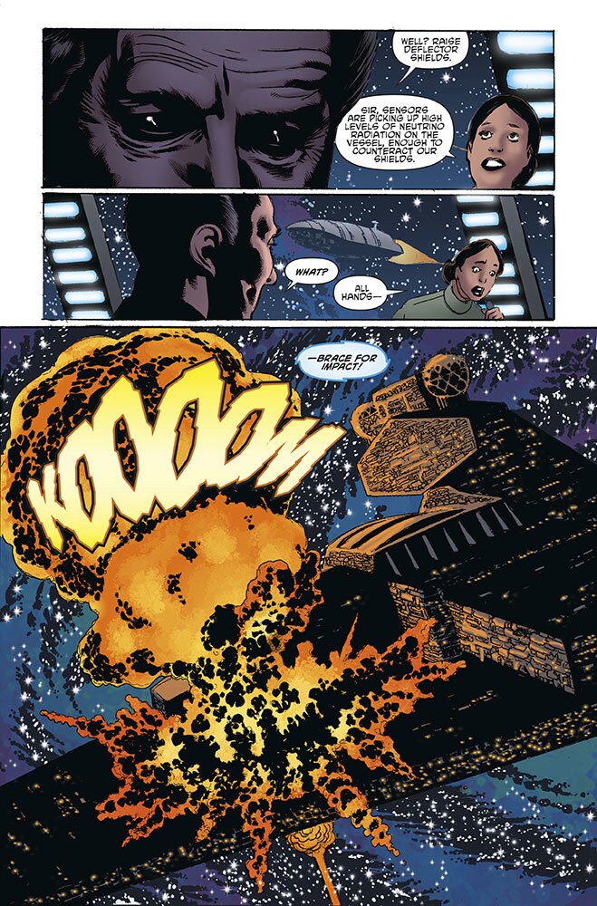 A page from Return to Vader's Castle issue #2.