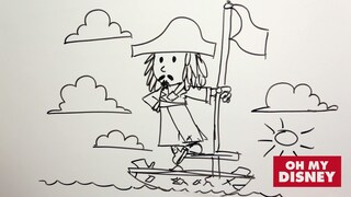 Pirates of the Caribbean - As Told by White Boards - Oh My Disney