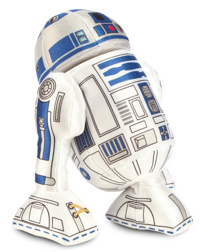 Telling a story: Plucky R2-D2 plush with revolving head