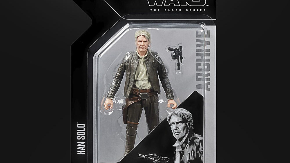 Hasbro's The Black Series Han Solo in package