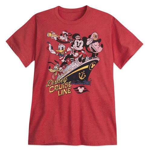 Mickey Mouse and Friends Tee for Adults - Disney Cruise Line | shopDisney
