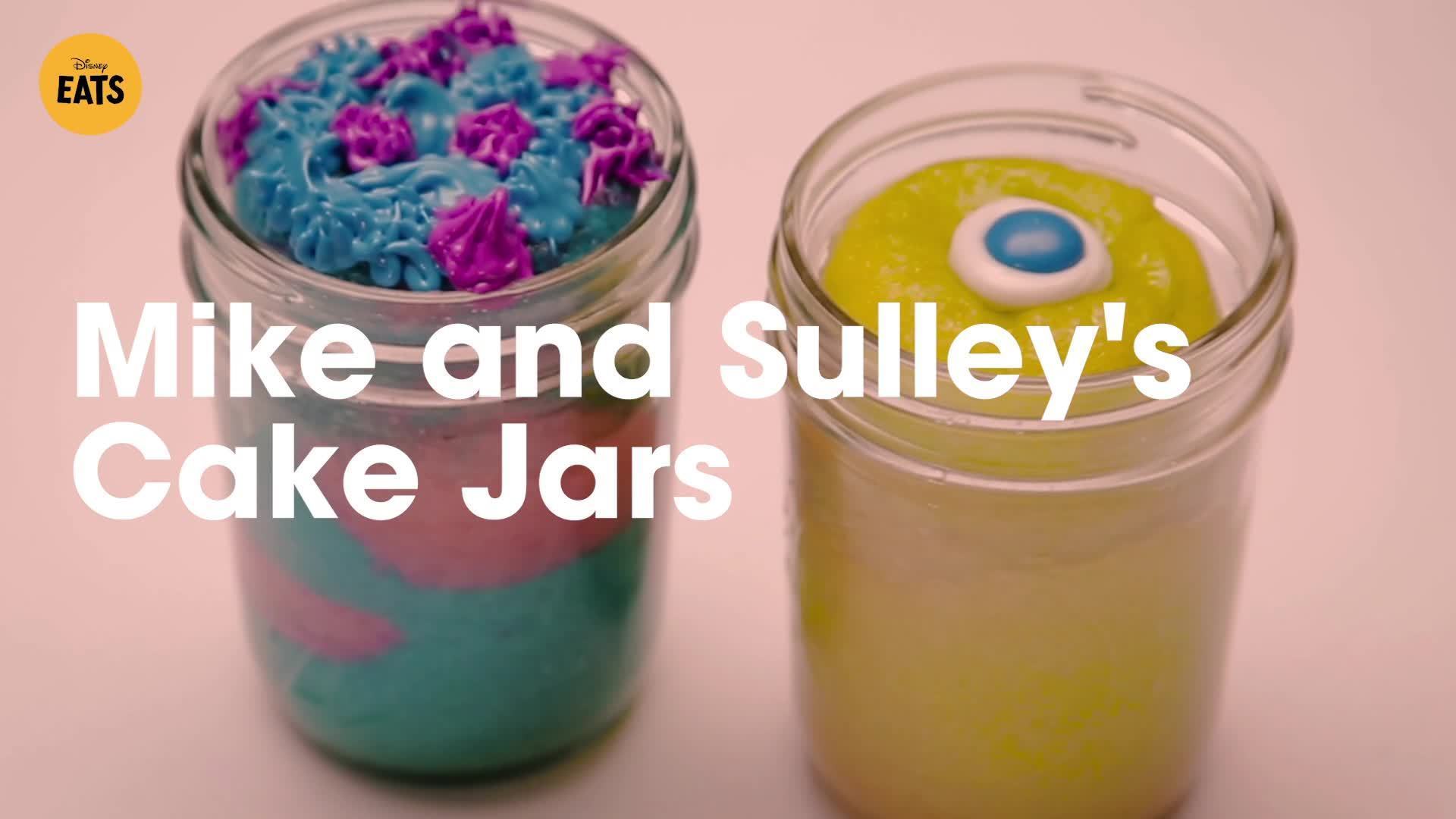 Mike and Sulley Cake Jars | Disney Eats