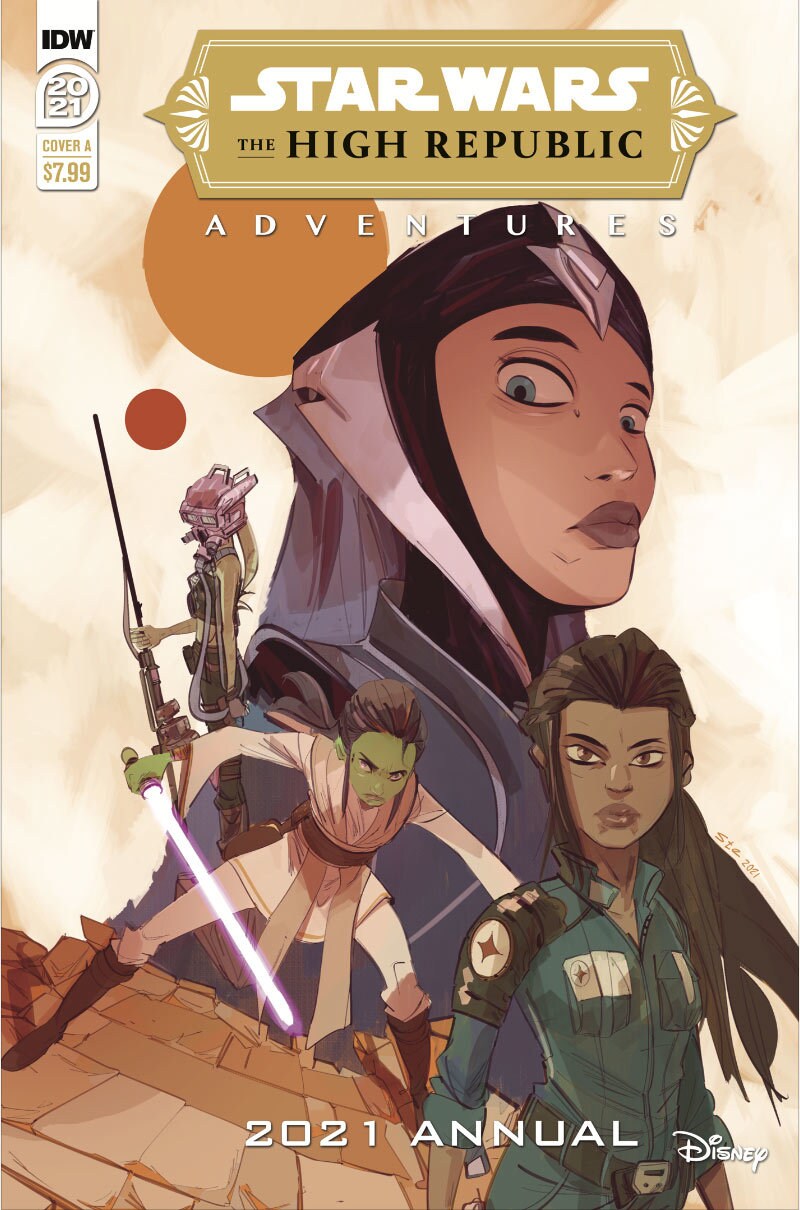 IDW's Star Wars: The High Republic Adventures Annual cover