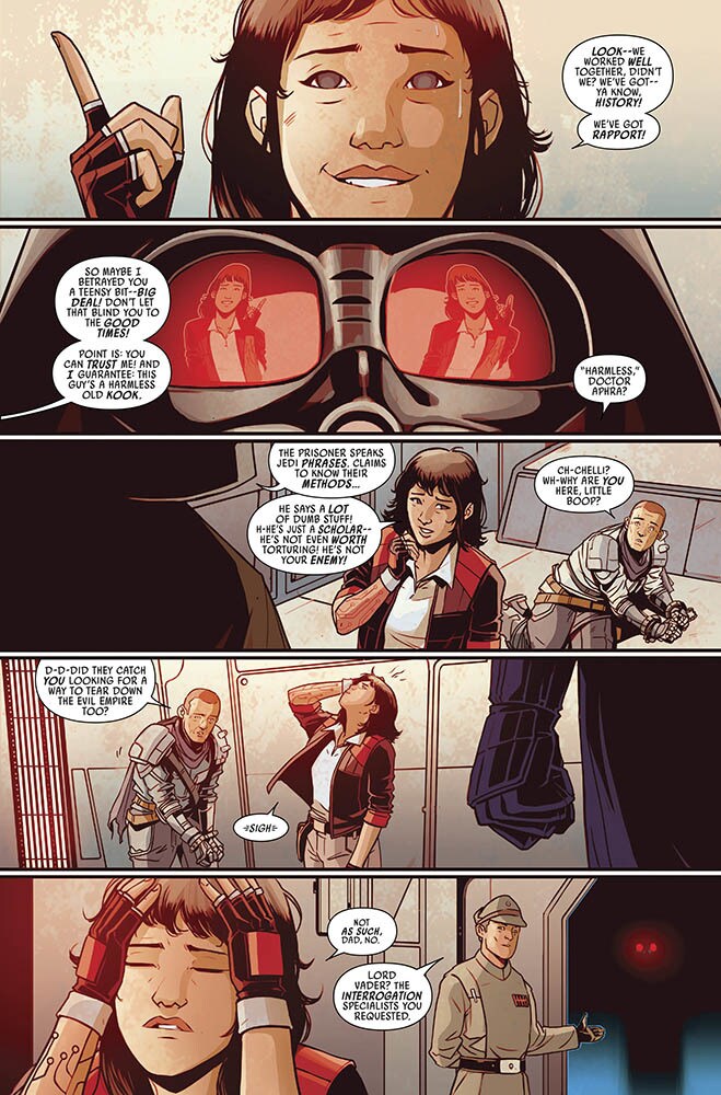 A page from Doctor Aphra issue #38.