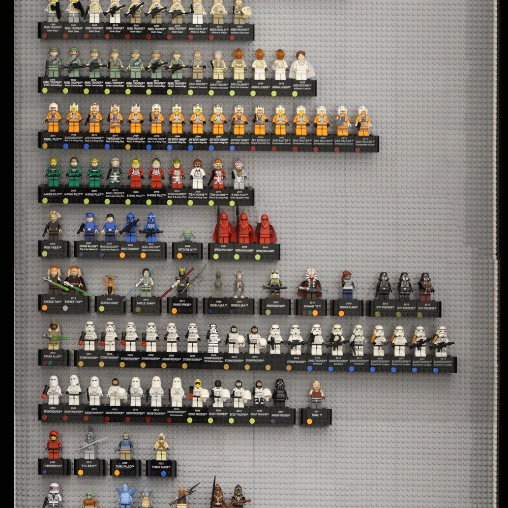 Falde tilbage venstre Fremragende Massive LEGO Star Wars 15th Anniversary Minifigure Case - Special Preview!  | StarWars.com