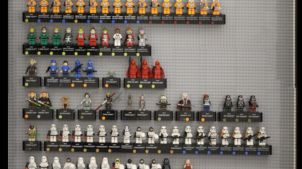 Massive LEGO Star Wars 15th Anniversary Minifigure Case - Special Preview!