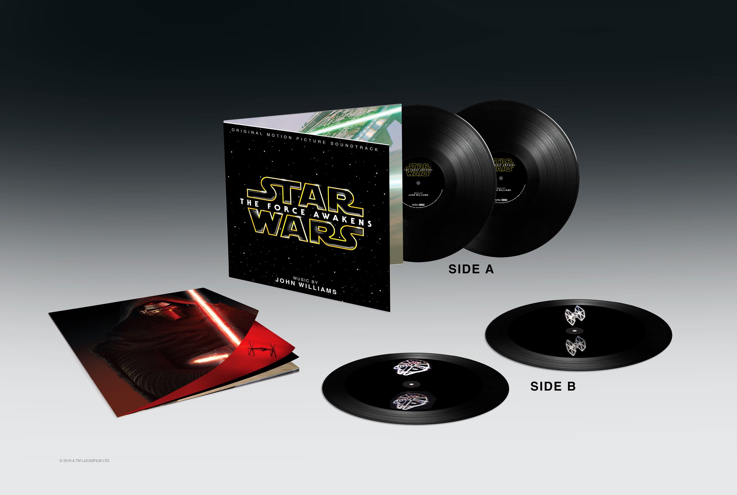 Aubergine marv radioaktivitet The Star Wars: The Force Awakens Soundtrack Comes to Vinyl...with Holograms  | StarWars.com