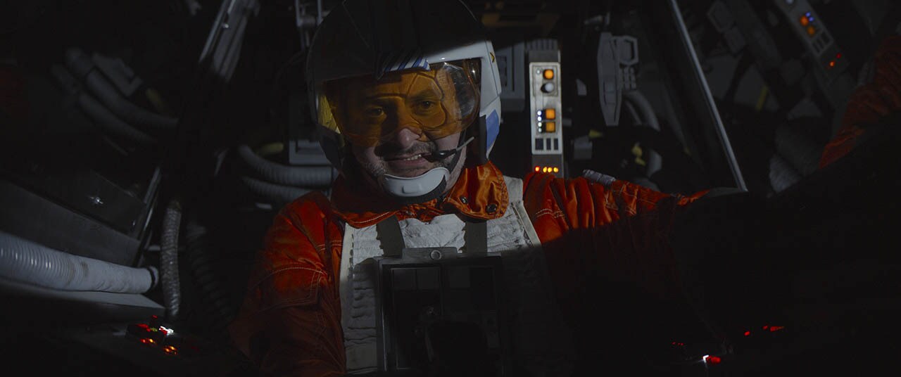 Dave Filoni as X-wing pilot