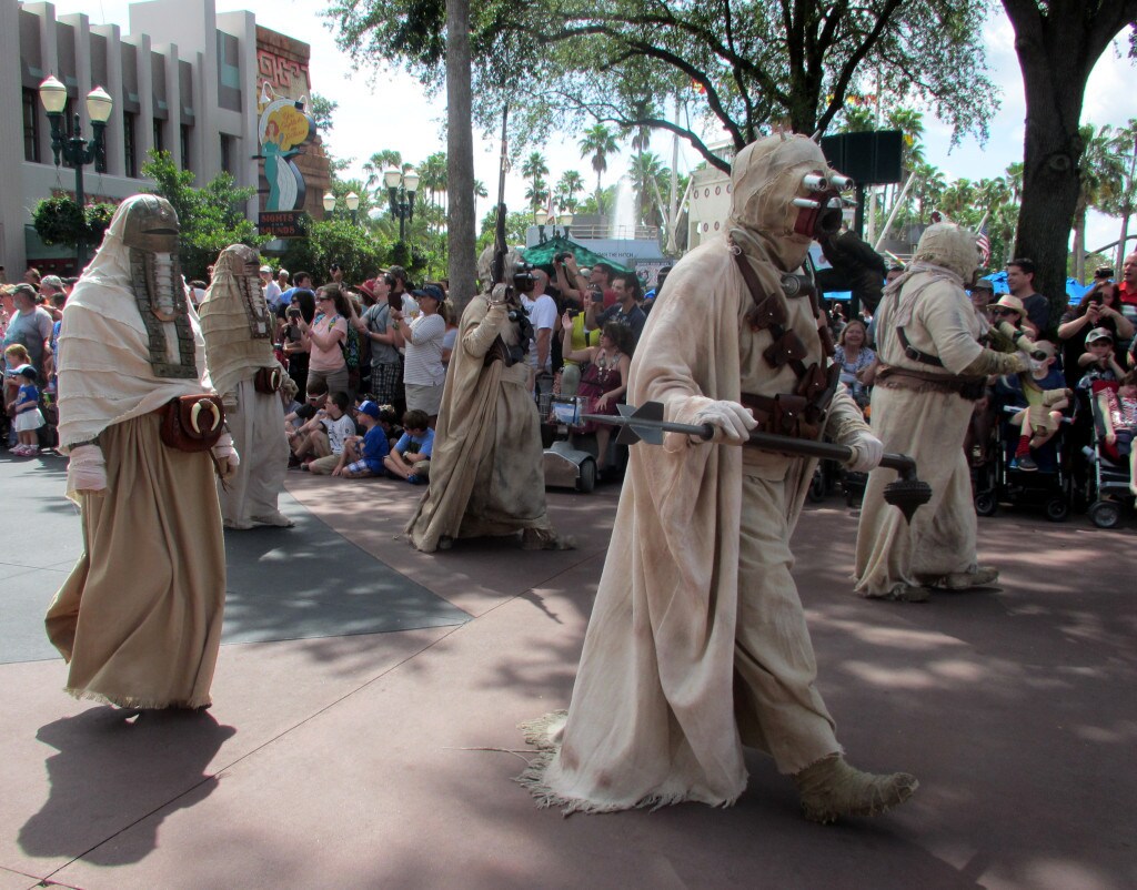 Legacy of the Force parade at Star Wars Weekends