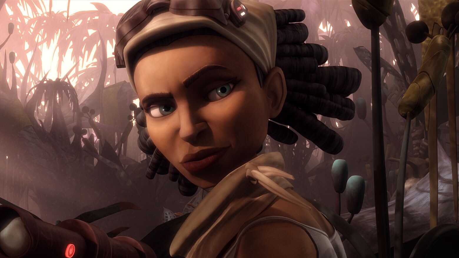 star wars clone wars female characters