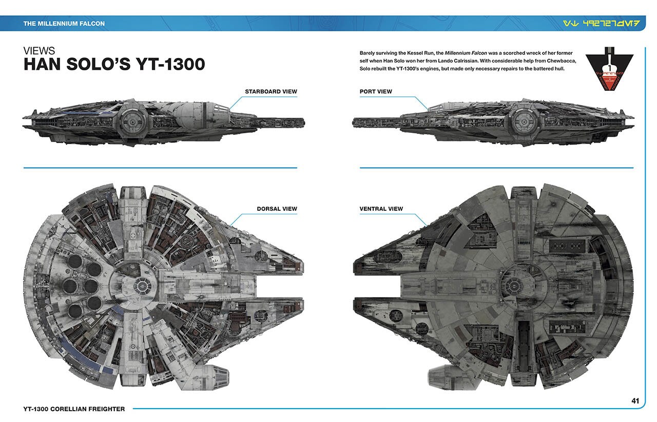 A page from the Haynes Star Wars Millennium Falcon Owners' Workshop Manual.