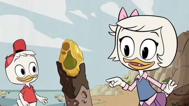 Ducktales Travel the Globe- Jurassic Figs in Amber