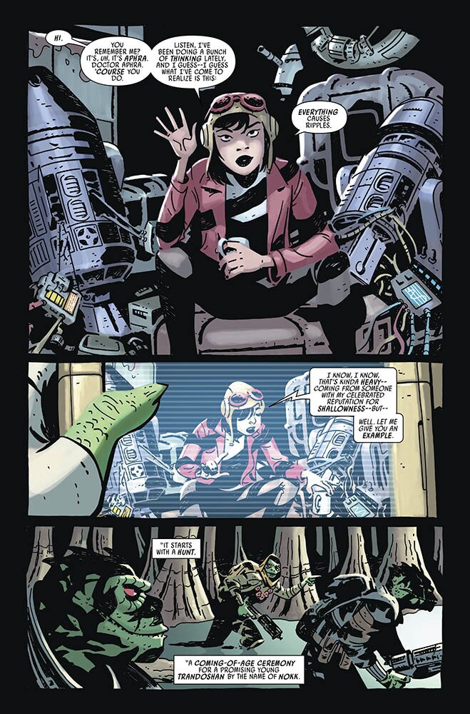A page from Marvel's Doctor Aphra Annual #3