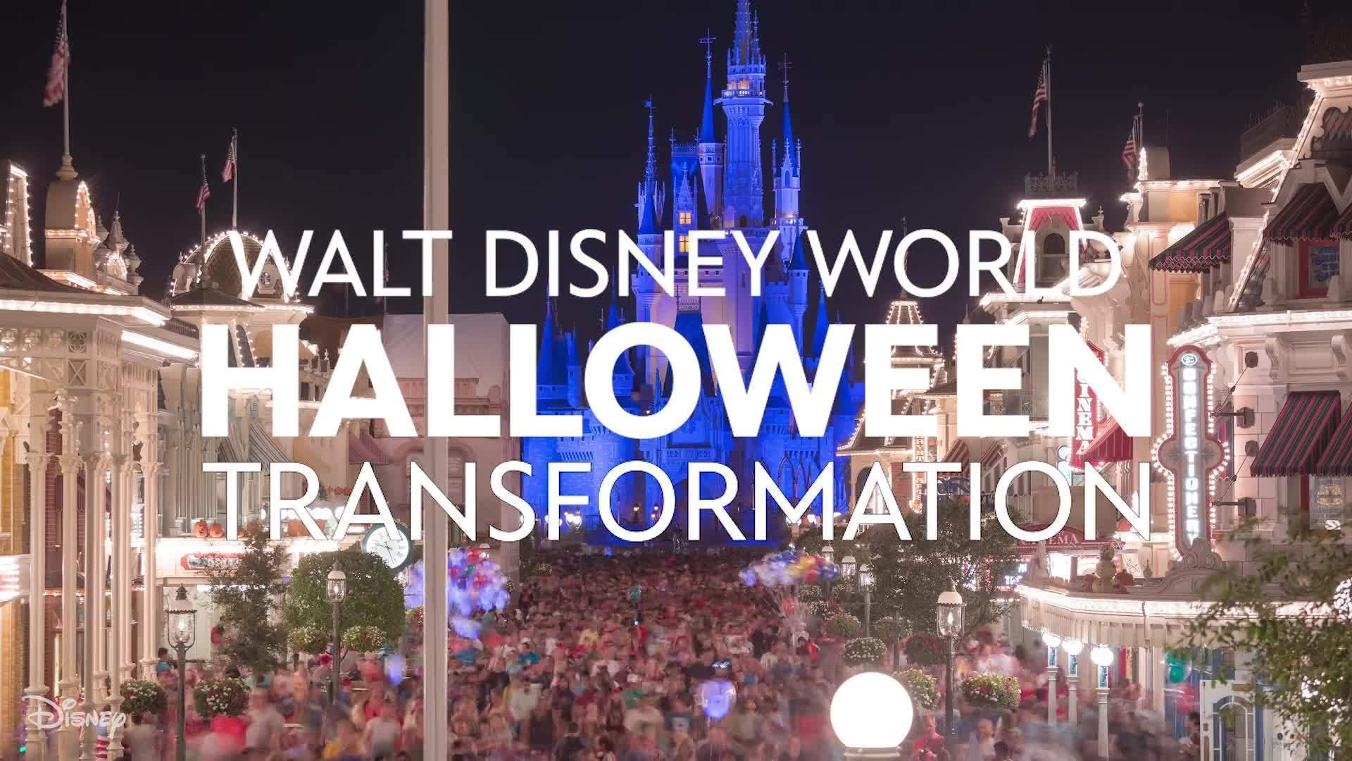 Walt Disney World Halloween Transformation