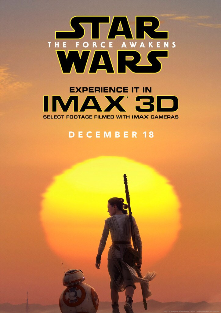 Star Wars: The Force Awakens IMAX poster