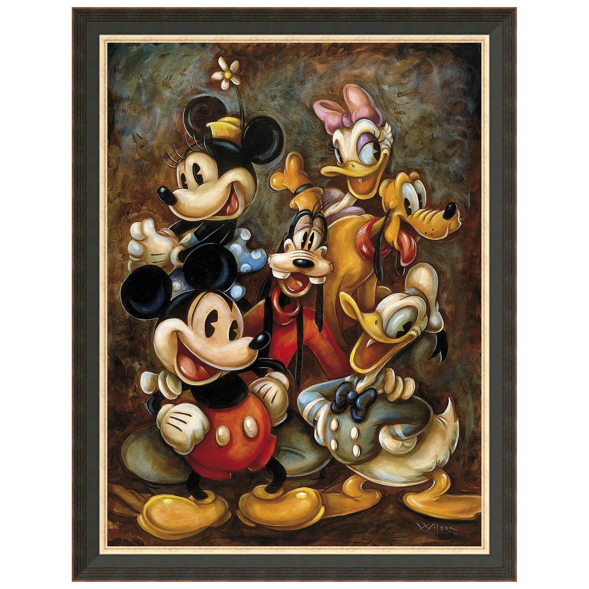 ''Mickey Mouse and Friends'' Giclée by Darren Wilson