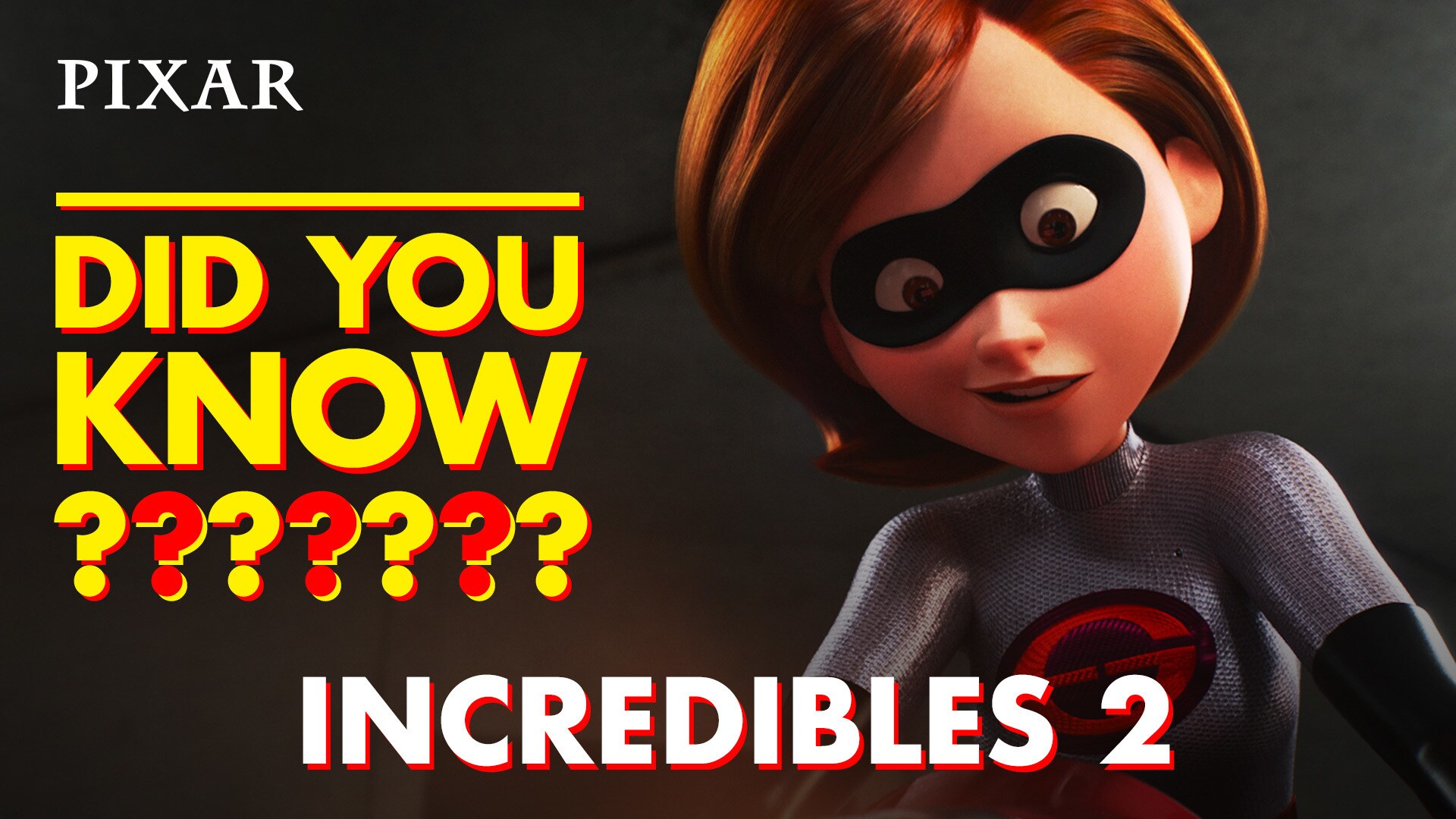 Did You Know That In THE INCREDIBLES 
