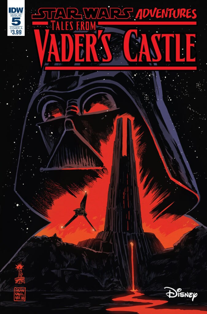 The cover of Tales from Vader's Castle #5.