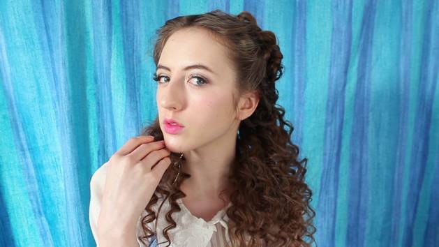 Cinderella Tinsel Hair Transformation | Disney Style