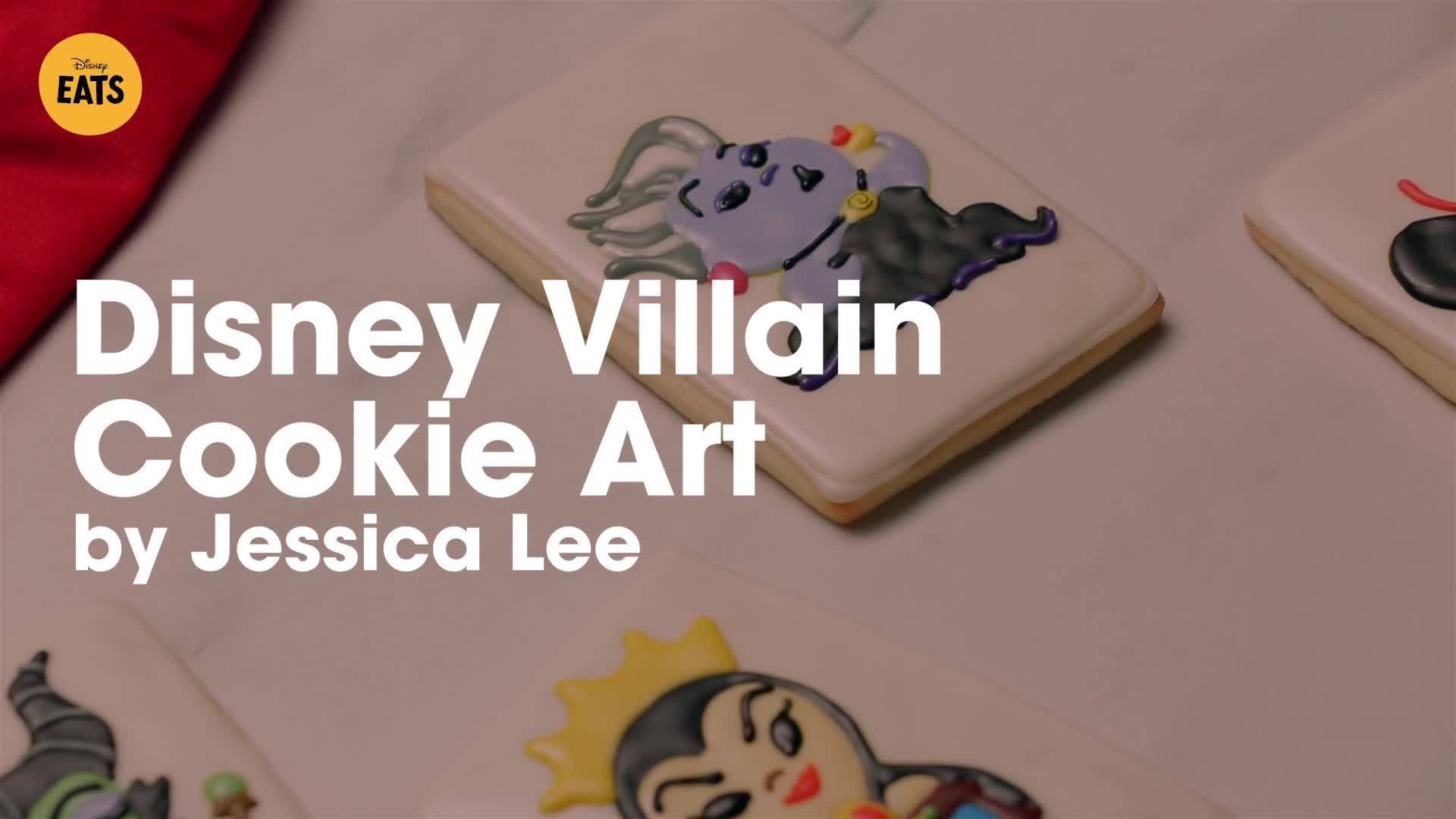 Disney Villains Cookie Art | Disney Eats