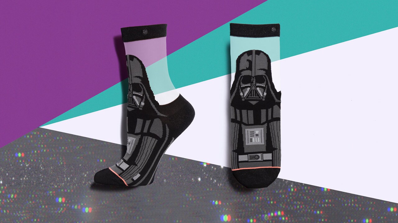 Stance's Darth Vader socks for women from the holiday 2018 collection.