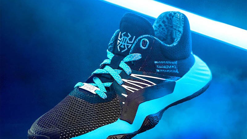 A shoe from the Adidas lightsaber pack.