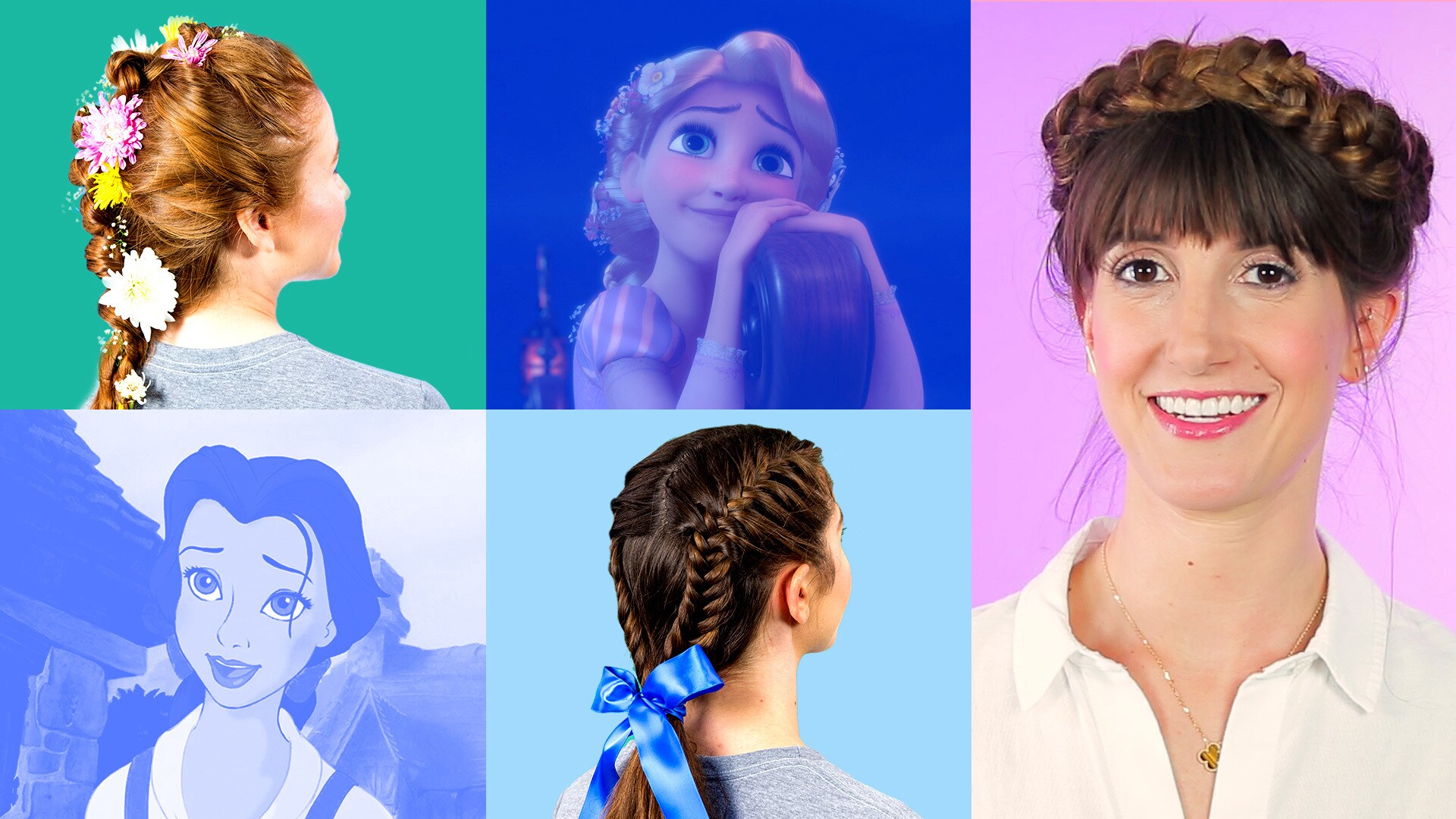 How to Try Those Disney Princess Hairstyles At Home - MickeyBlog.com