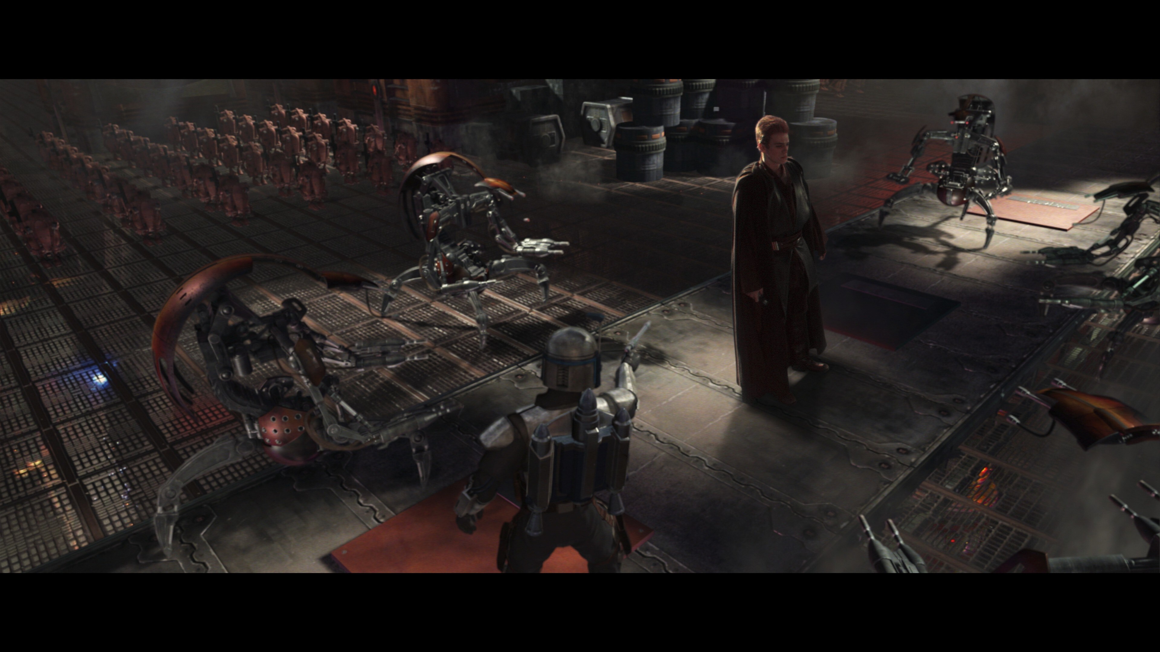 Obi-Wan wasn’t dead, though Separatist destroyer droids quickly captured him. But Jango had a new...