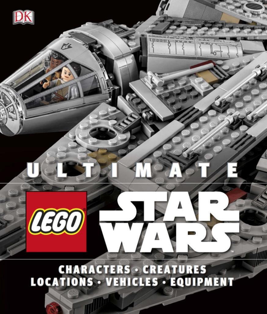 The book Ultimate LEGO Star Wars: Characters, Creatures, Locations, Vehicles, Equipment.