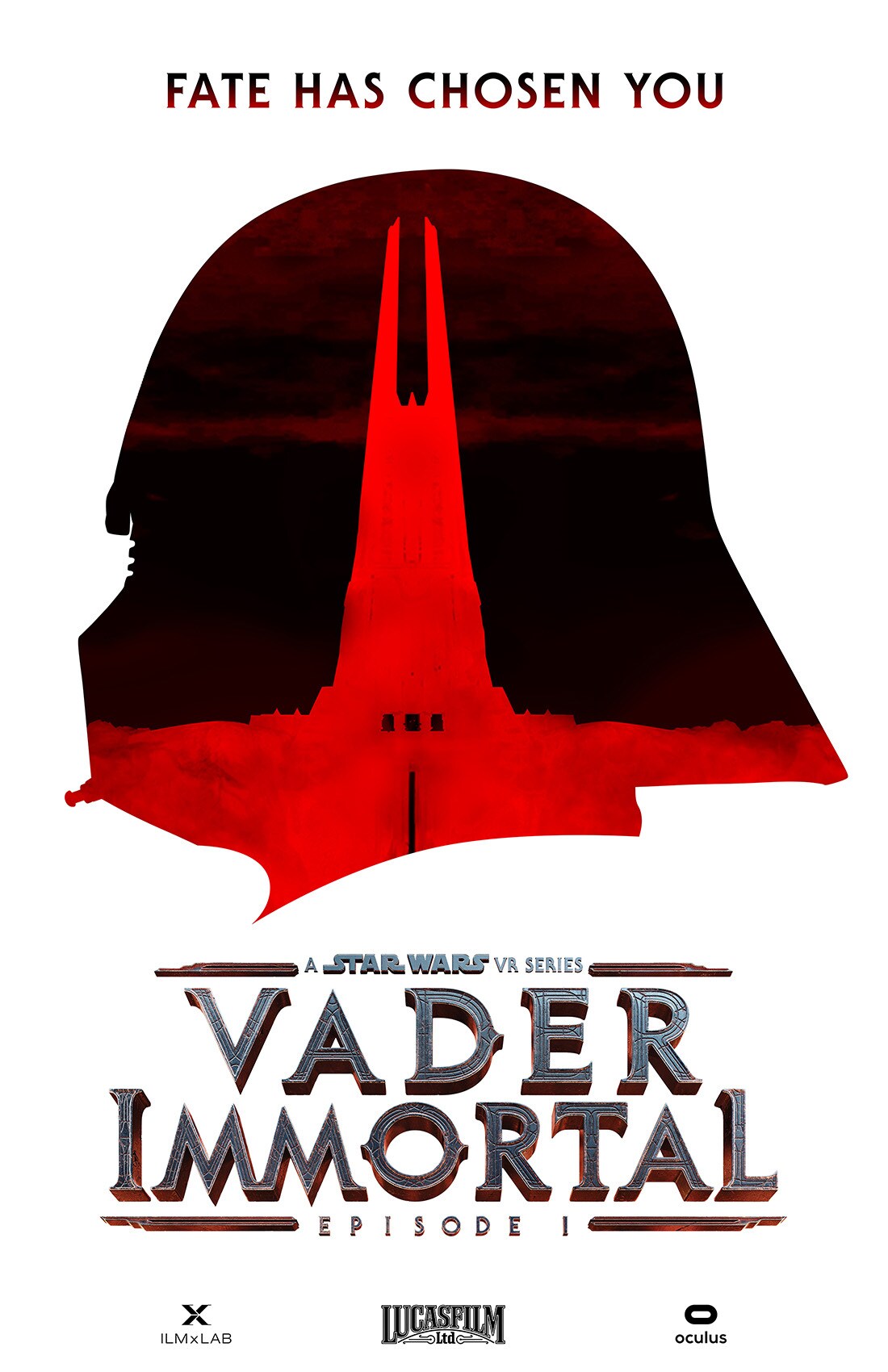 A poster from Vader Immortal.