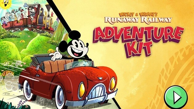Experience Walt Disney World Magic at Home with Mickey & Minnie's Runaway Railway: Adventure Kit
