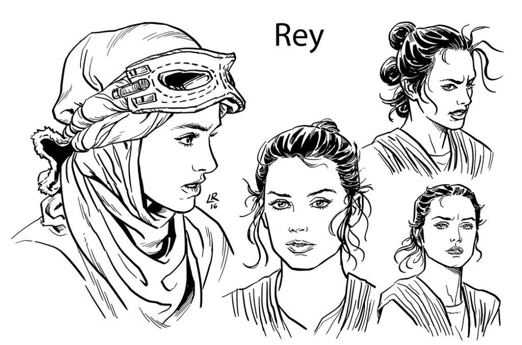The Force Awakens #1 by Marvel - Rey