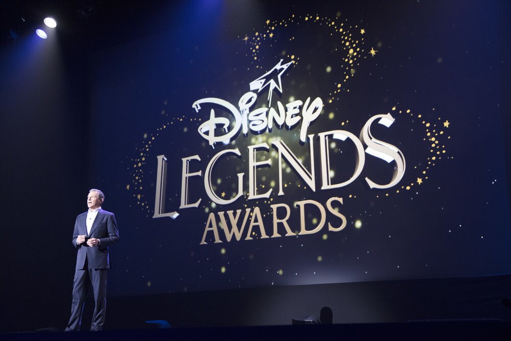 Bob Iger hosts the Disney Legends Awards.