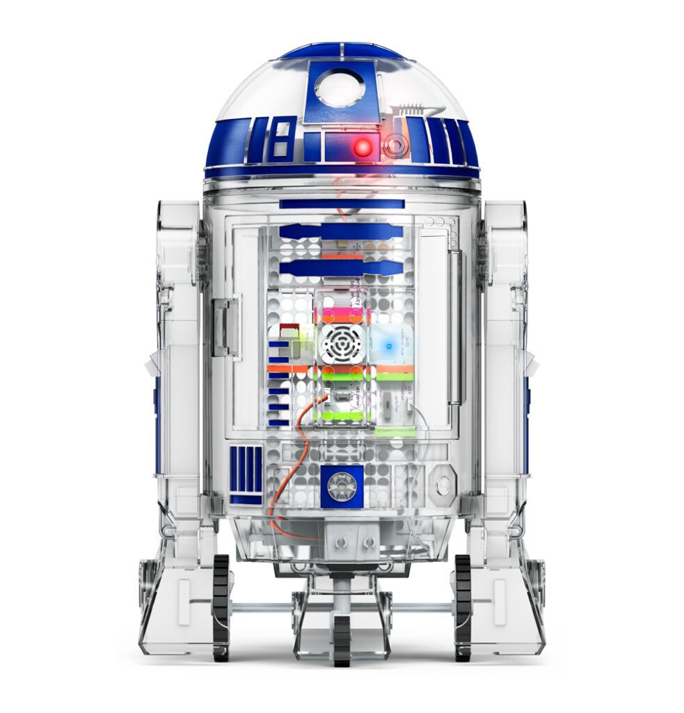 A littleBits Droid R2-D2.