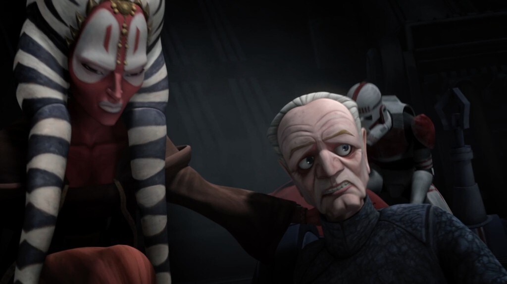 Palpatine and Shaak Ti