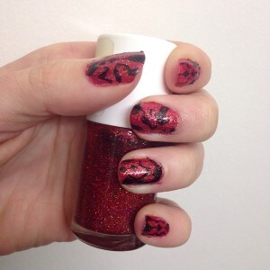 darth maul nail art