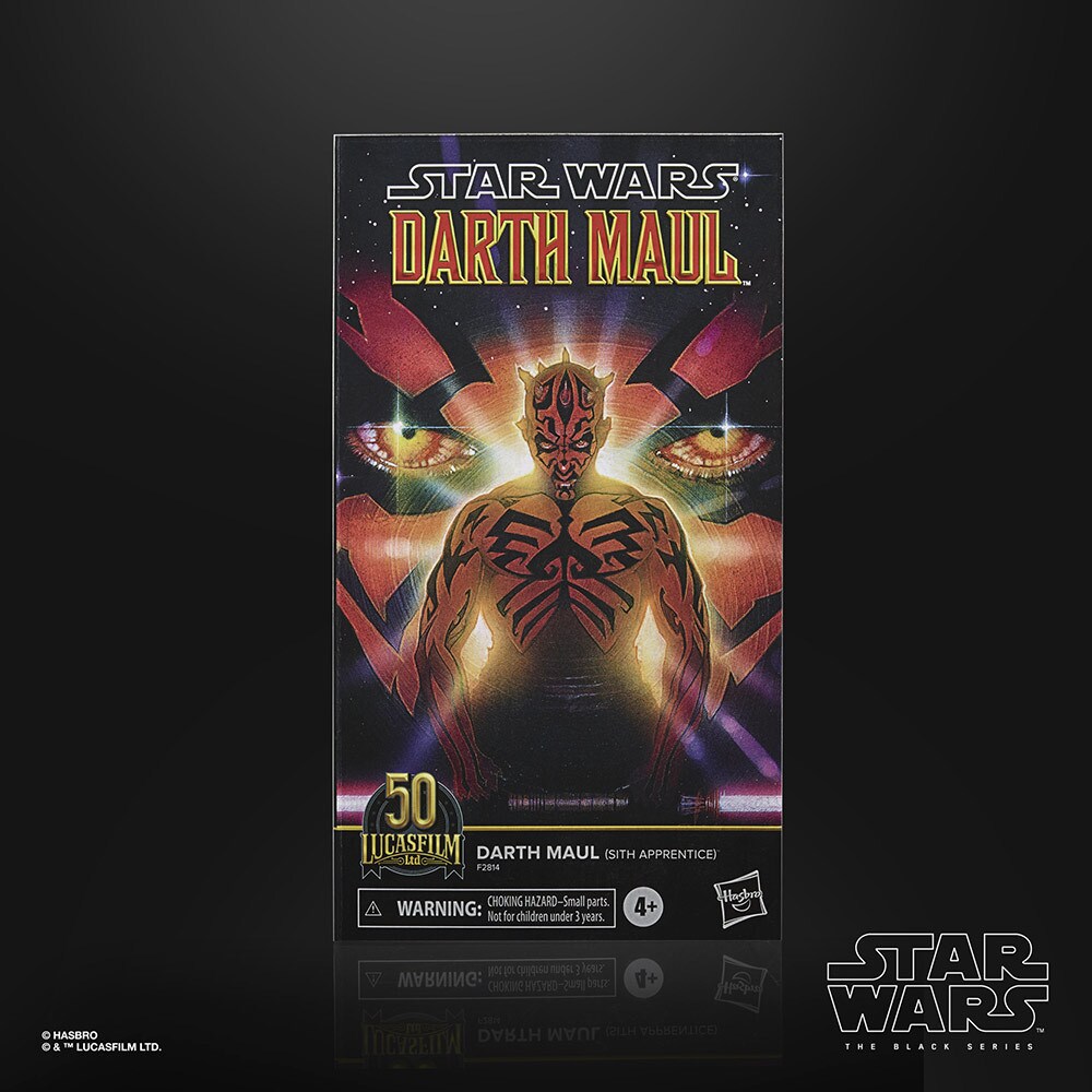 Hasbro’s Black Series Darth Maul (Star Wars: Darth Maul) box back