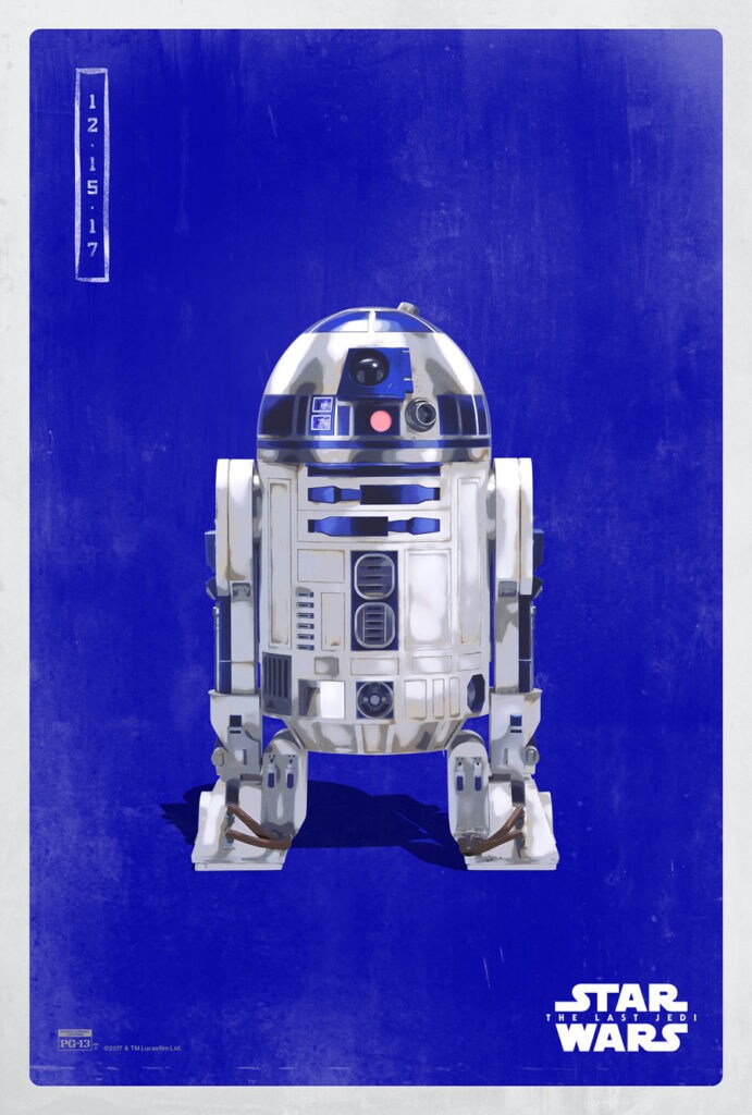 An R2-D2 poster.
