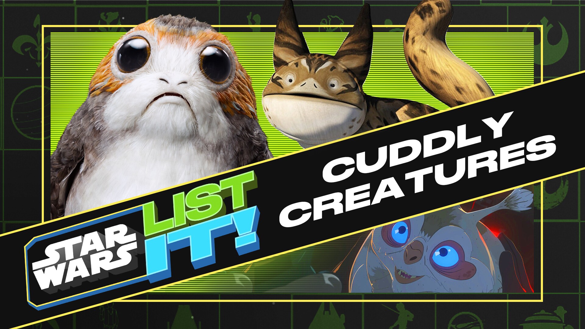 6 Cuddly Star Wars Creatures | Star Wars: List It!