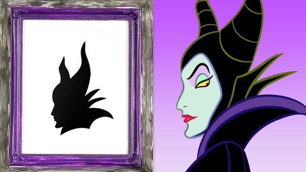 Villain Halloween Silhouettes | Disney DIY