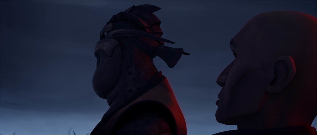 A scene from "Darkness on Umbara."