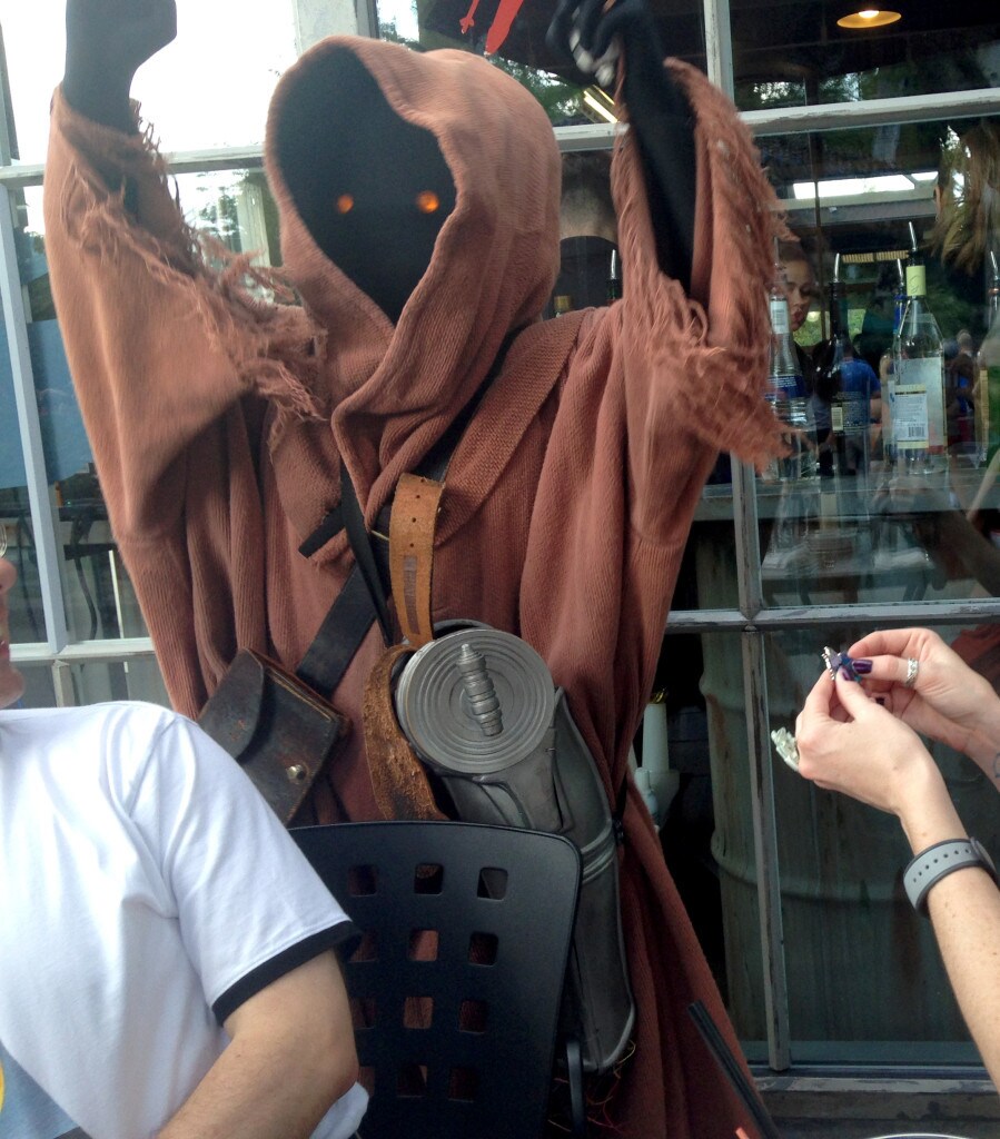 Jawa Trader at Star Wars Weekends