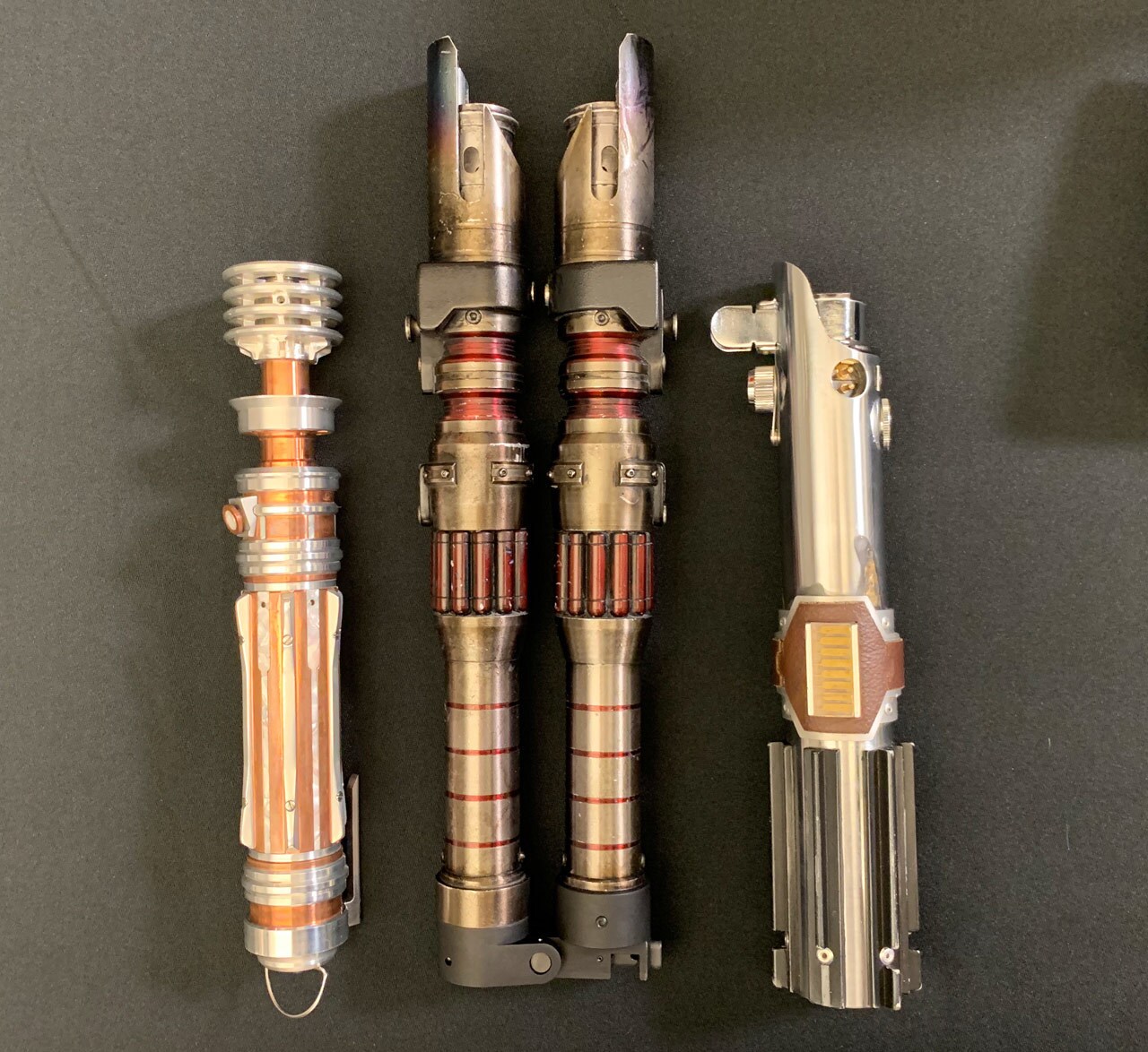 Leia's Legacy, Dark Rey’s double blade, and the Skywalker lightsaber