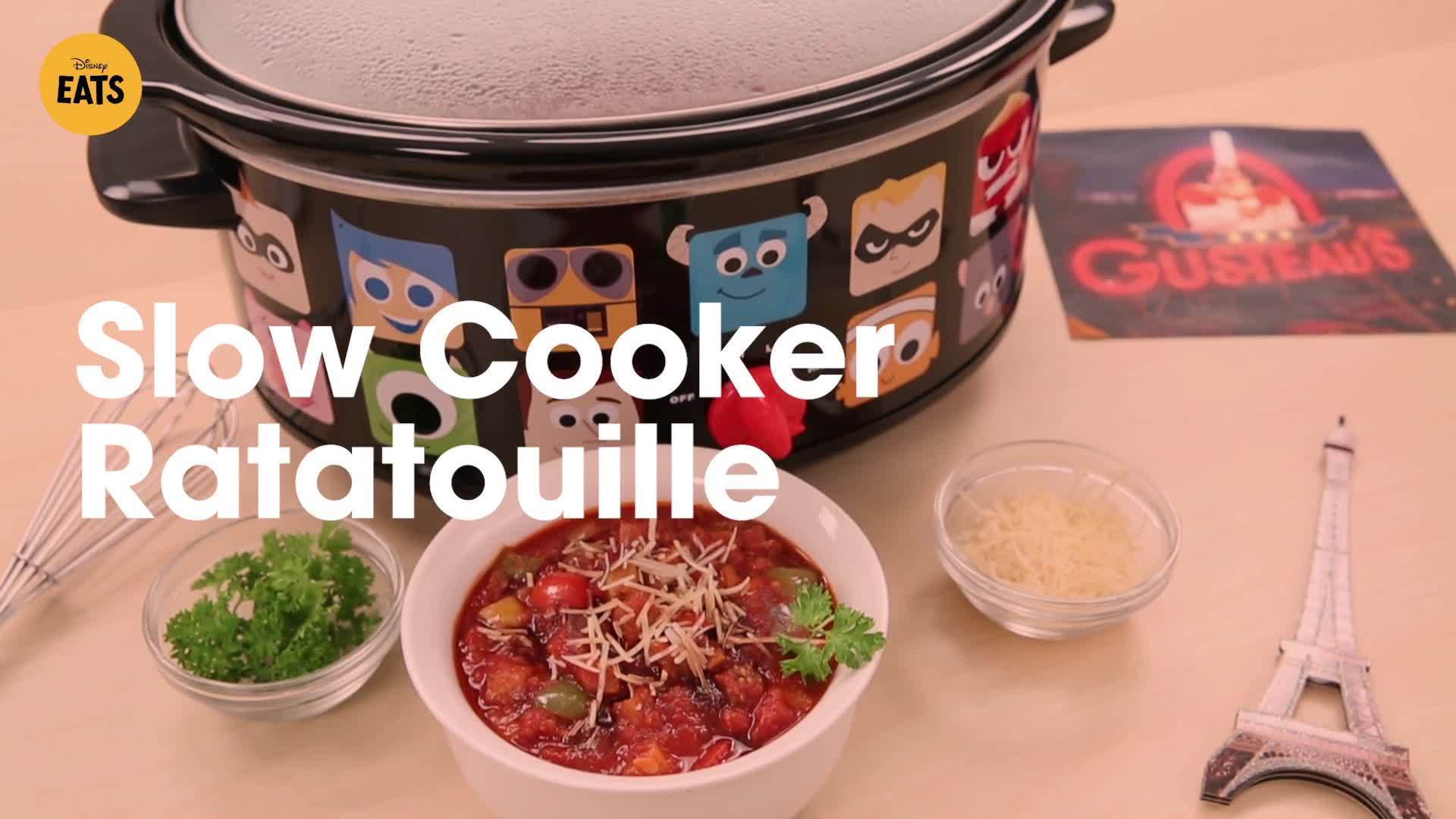 Ratatouille in a Slow Cooker | Disney Eats