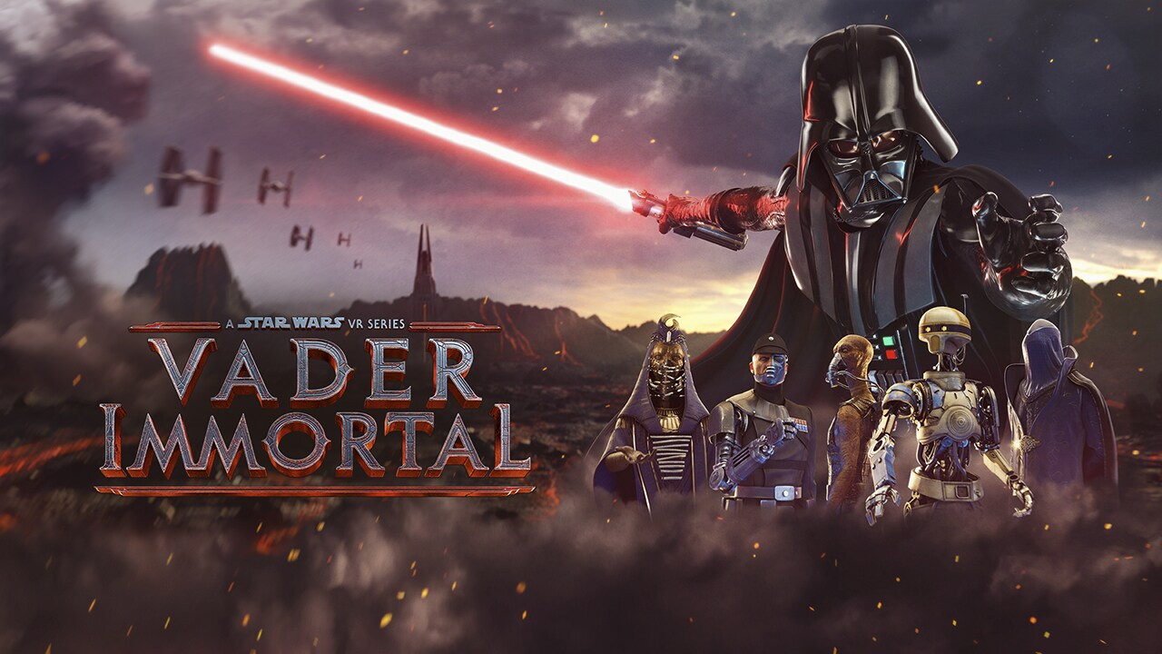 Vader Immortal: A Star Wars VR Series key art